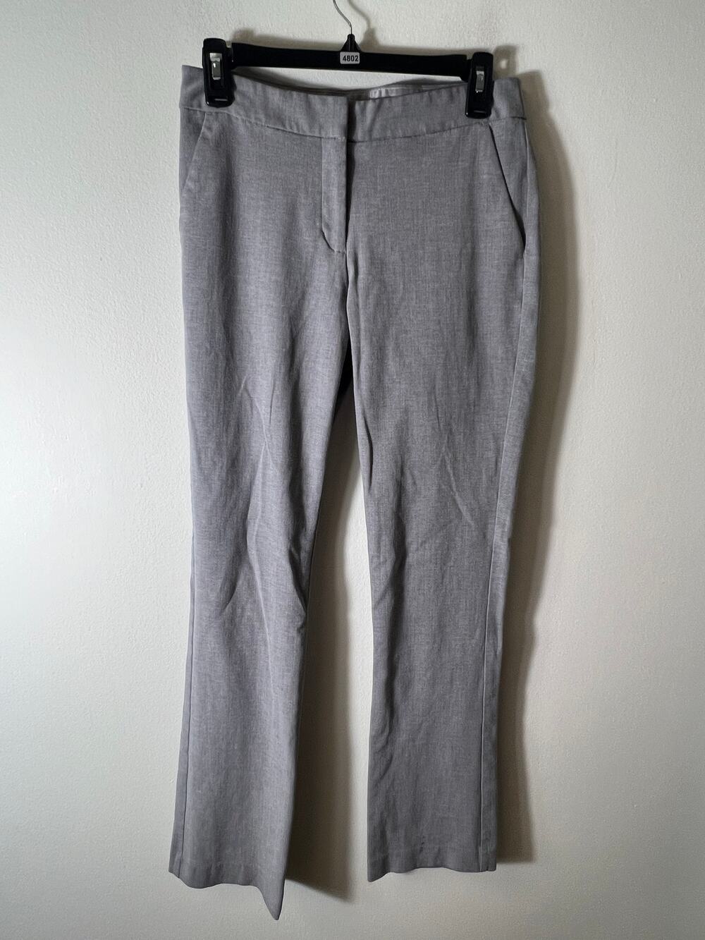 Express Columnist Barely Boot Midrise Gray Pant size 4R